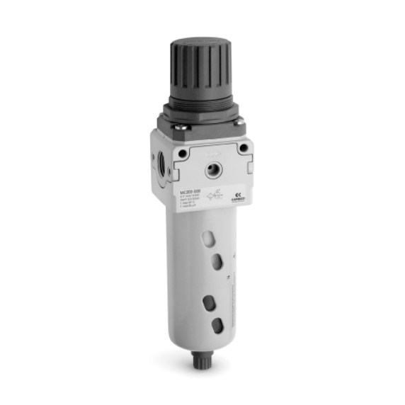 Фільтр-регулятор Camozzi MC104-D00, G1/4″, 25 мкм