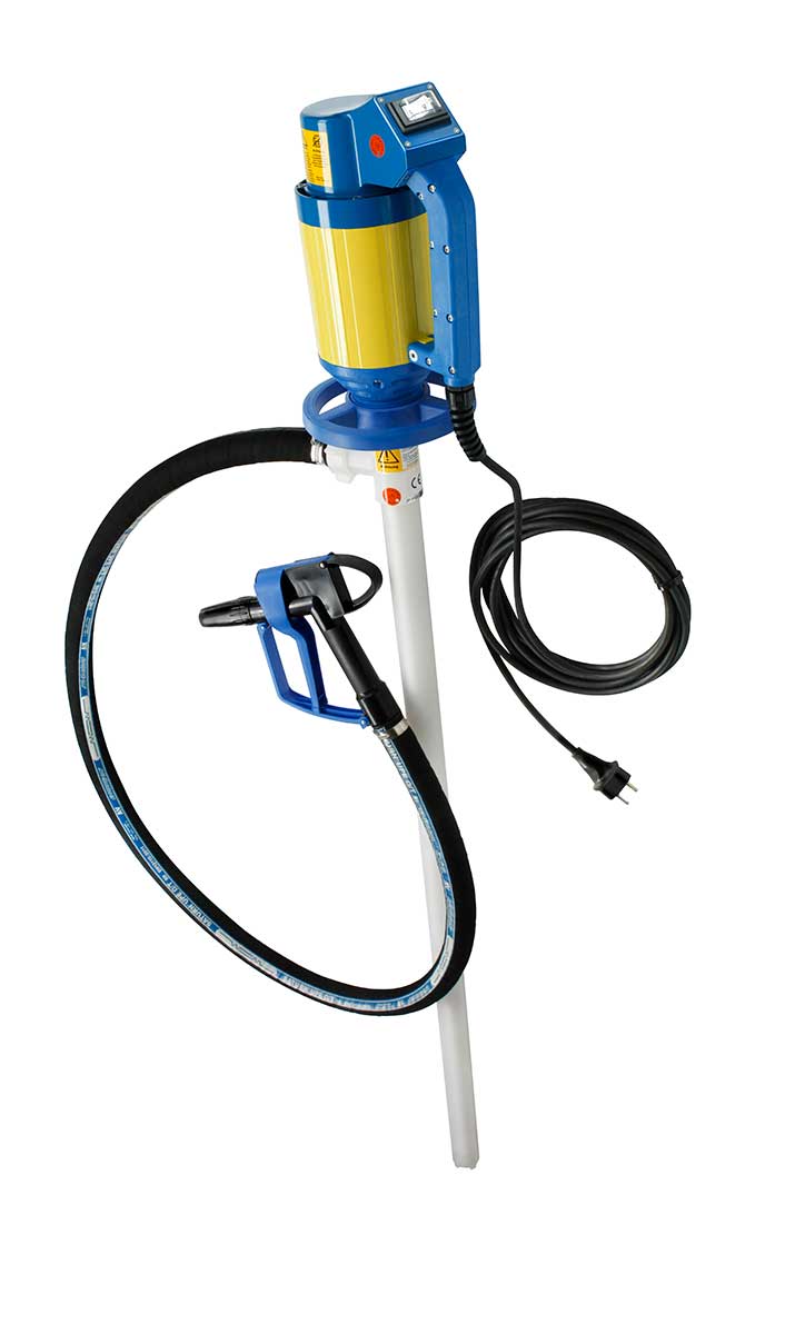 Бочковий насос JESSBERGER JP-380 PVDF, довжина 1200 мм