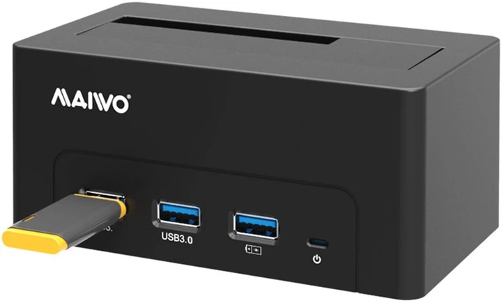 Док-станція Maiwo для HDD 2.5"/3.5" SATA/SSD + 3xUSB 3.0 (K308H)