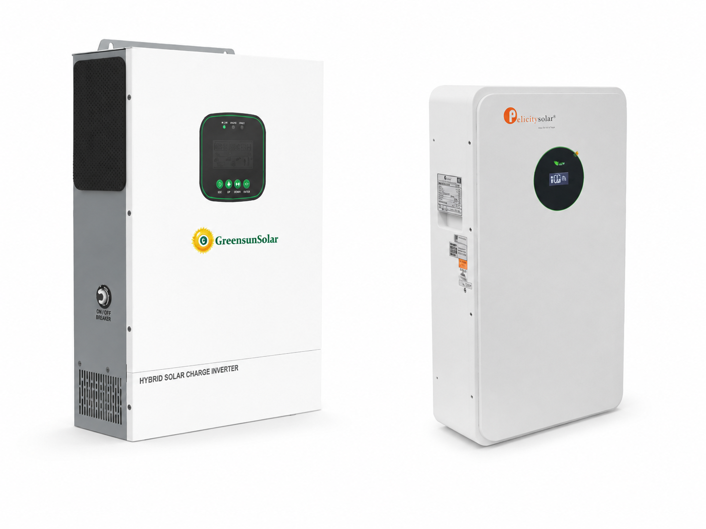 Комплект GreensunSolar SPI4862V100-500P та Felicity FLA48100-EU